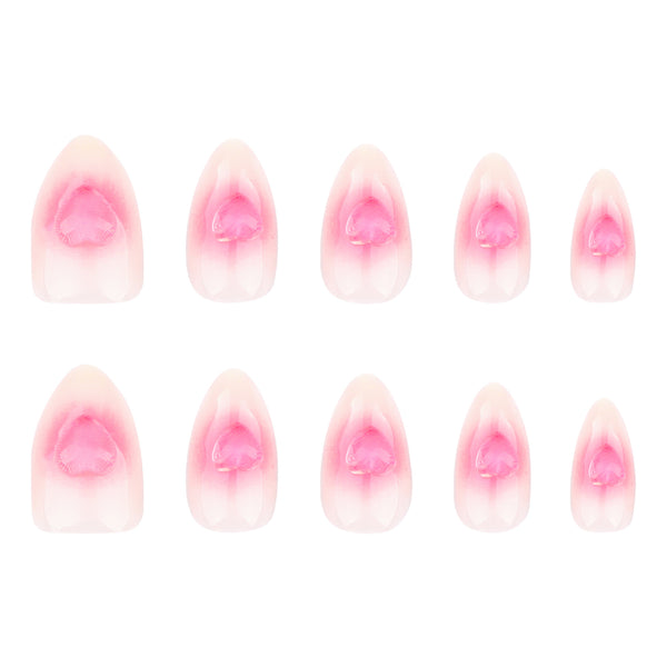 12 Sizes-24 Pcs Press On Nails JP3577