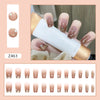 12 Sizes-24 Pcs Press On Nails Z463