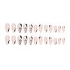 12 Sizes-24 Pcs Press On Nails W953