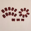 12 Sizes-24 Pcs Press On Nails CF037