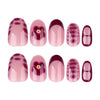 12 Sizes-24 Pcs Press On Nails JP3841