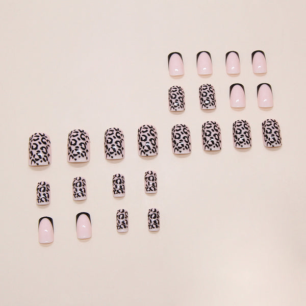 12 Sizes-24 Pcs Press On Nails W2174