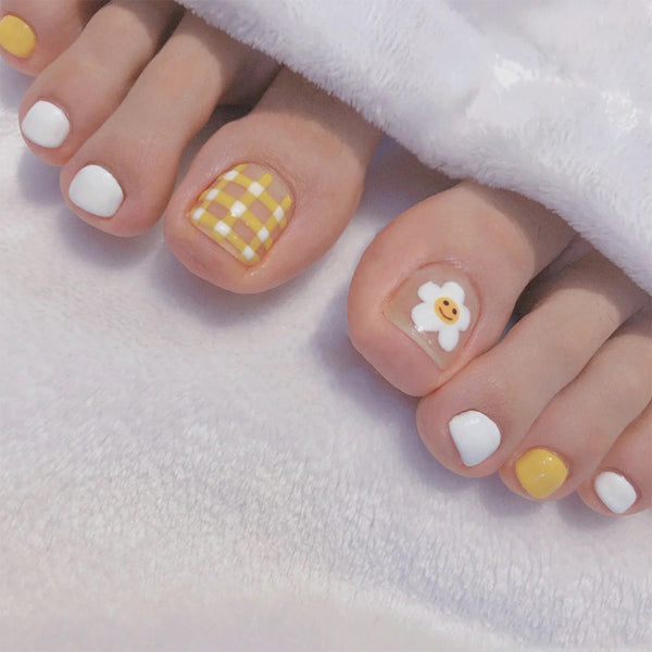 12 Sizes-24 Pcs Press On Nails JP1175
