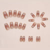 12 Sizes-24 Pcs Press On Nails MY006