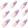 12 Sizes-24 Pcs Press On Nails JP1602