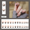 12 Sizes-24 Pcs Press On Nails Z377