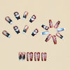 12 Sizes-24 Pcs Press On Nails Y1246
