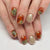 12 Sizes-24 Pcs Press On Nails C1148