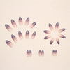 12 Sizes-24 Pcs Press On Nails W335