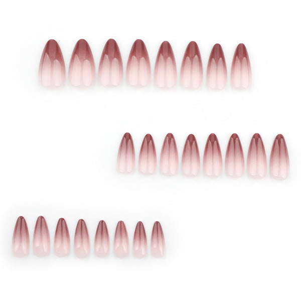 12 Sizes-24 Pcs Press On Nails JP3587
