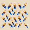 12 Sizes-24 Pcs Press On Nails Y828