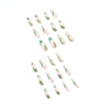 12 Sizes-24 Pcs Press On Nails JP1437
