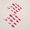 12 Sizes-24 Pcs Press On Nails W952