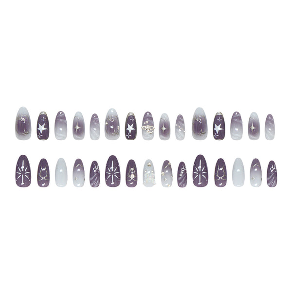 30 Pcs Press On Nails Z1258