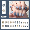 12 Sizes-24 Pcs Press On Nails R977