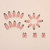 12 Sizes-24 Pcs Press On Nails W1716