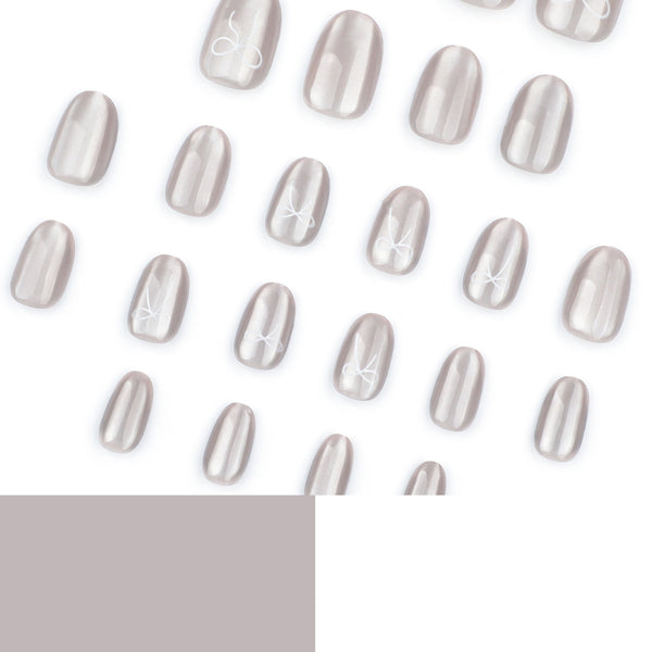 12 Sizes-24 Pcs Press On Nails JP3622