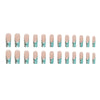 12 Sizes-24 Pcs Press On Nails G008
