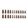12 Sizes-24 Pcs Press On Nails W1847