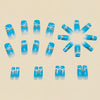 12 Sizes-24 Pcs Press On Nails Y1555