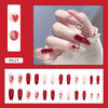 12 Sizes-24 Pcs Press On Nails R625