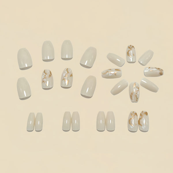 12 Sizes-24 Pcs Press On Nails Y1600