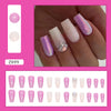 12 Sizes-24 Pcs Press On Nails Z699