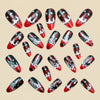 12 Sizes-24 Pcs Press On Nails Y1270