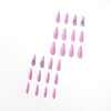 12 Sizes-24 Pcs Press On Nails JP1276