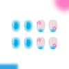 12 Sizes-24 Pcs Press On Nails C1606