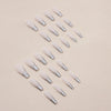 12 Sizes-24 Pcs Press On Nails W658