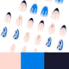12 Sizes-24 Pcs Press On Nails JP4033