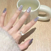 12 Sizes-24 Pcs Press On Nails MY026