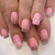 12 Sizes-24 Pcs Press On Nails C1340