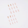 12 Sizes-24 Pcs Press On Nails JP1426