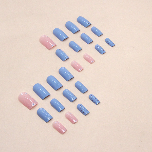 12 Sizes-24 Pcs Press On Nails W672