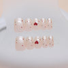 12 Sizes-24 Pcs Press On Nails R851