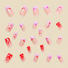 12 Sizes-24 Pcs Press On Nails Y488