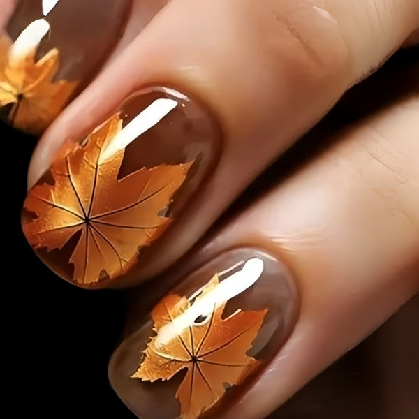 12 Sizes-24 Pcs Press On Nails Y1622