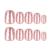 12 Sizes-24 Pcs Press On Nails JP4208