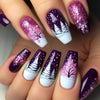 12 Sizes-24 Pcs Press On Nails Y1225