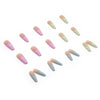 12 Sizes-24 Pcs Press On Nails W121