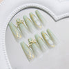 12 Sizes-24 Pcs Press On Nails Z1047