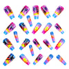 12 Sizes-24 Pcs Press On Nails Y694
