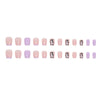12 Sizes-24 Pcs Press On Nails W1183