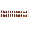 12 Sizes-24 Pcs Press On Nails W1613