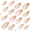 12 Sizes-24 Pcs Press On Nails JP3424