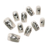 12 Sizes-24 Pcs Press On Nails SP170