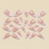 12 Sizes-24 Pcs Press On Nails Y1814