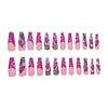 12 Sizes-24 Pcs Press On Nails Y069